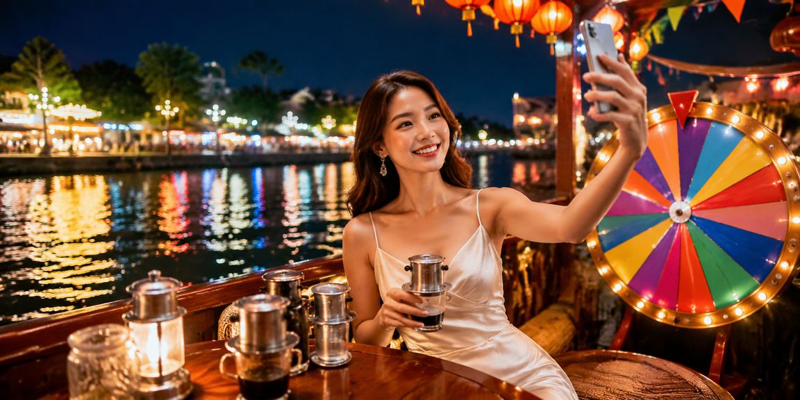Người dùng Hà Nội thưởng thức cà phê và trải nghiệm nền tảng cá cược bảo mật