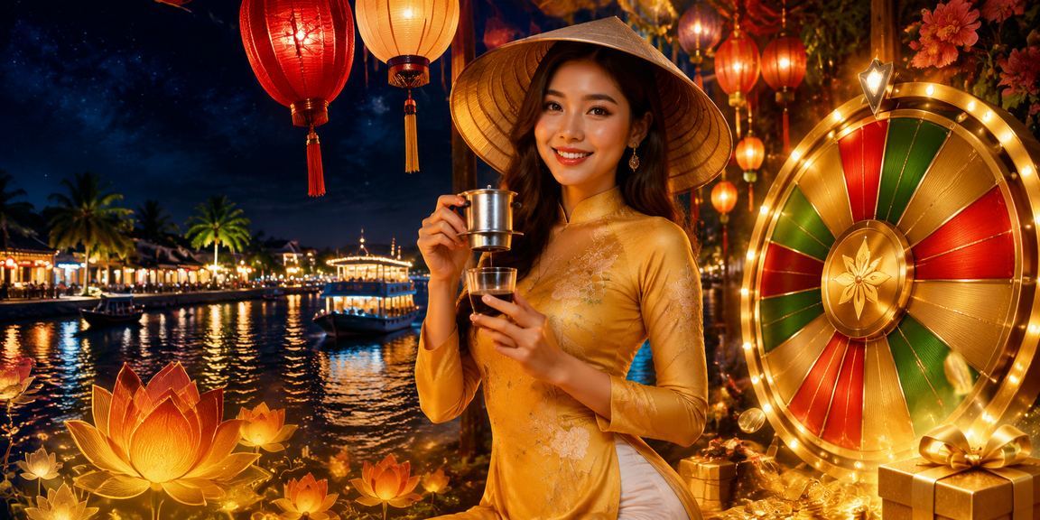 Roulette và cà phê ven sông Mekong miền Tây Nam Bộ